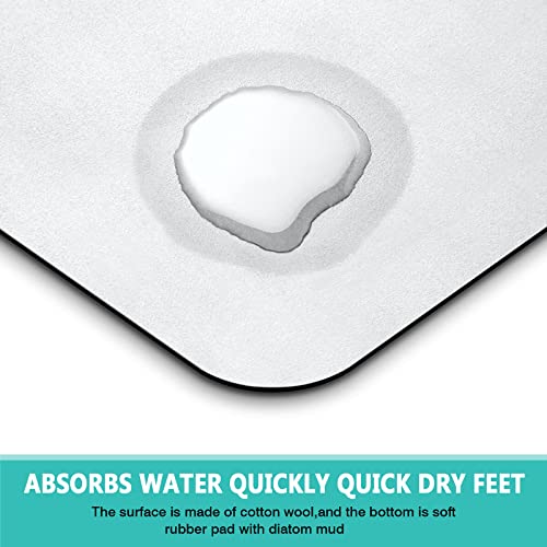 Absorbent Coffee Bar Mat for Espresso Machine Countertops - Rubber Backed Draining Pad - Fit Under Coffee Maker - 20x12in - color: Coffee-6