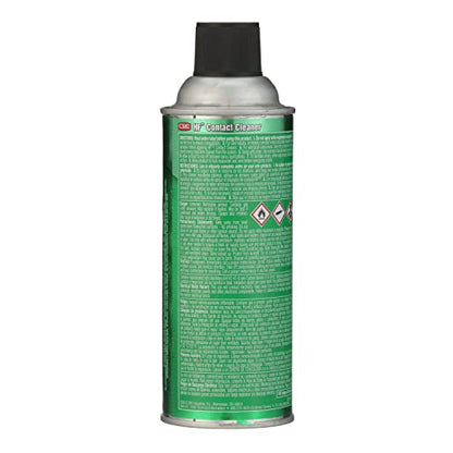 CRC HF Contact Cleaner 03125 – 11 WT OZ, Clear, Electronics Cleaner, Suitable For Higher Flashpoint Applications (Pack of 1) - style: 1 Pack