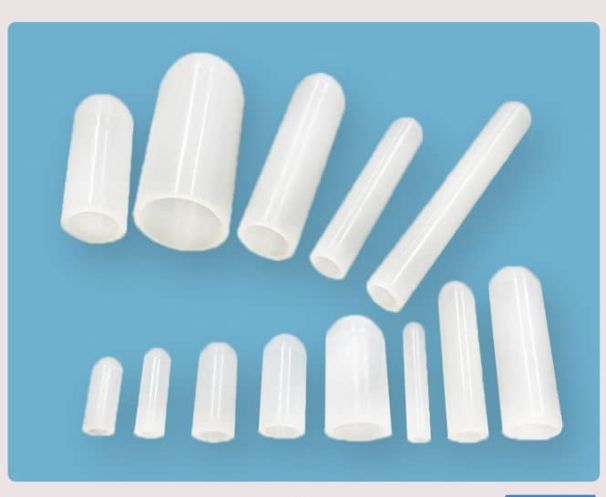 Othmro 25pcs Silicone Protective Round Rubber End Caps, 13.5x17x28mm/0.53x0.66x1.10 inches (ID x OD x H) Random Color End Cap Cover Screw Thread Protectors - size: 25pcs 13.5*17*28mm