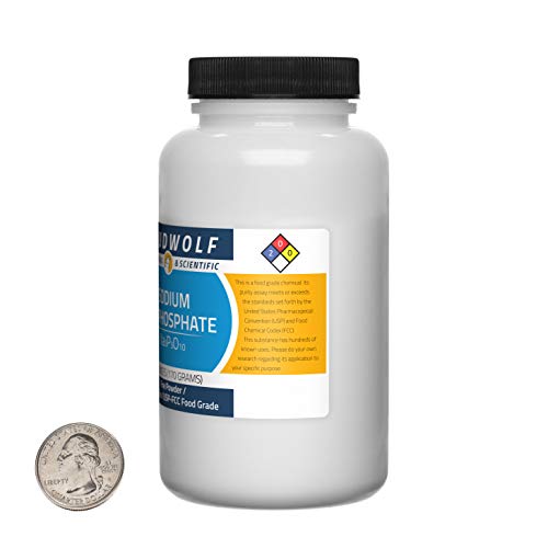 Sodium Triphosphate / 12 Ounces / 2 Bottles / 94+% Pure USP-FCC Food Grade/Fine Powder - size: 12 Ounces in 2 Bottles