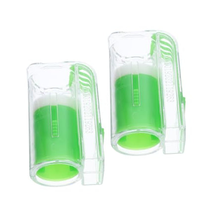 Sosoport 2pcs Marking Bottle Convenient Queen Rearing Tool for Beekeepers Plastic Bee Cage for Easy Identification Lightweight and Portable Beekeeping Accessory