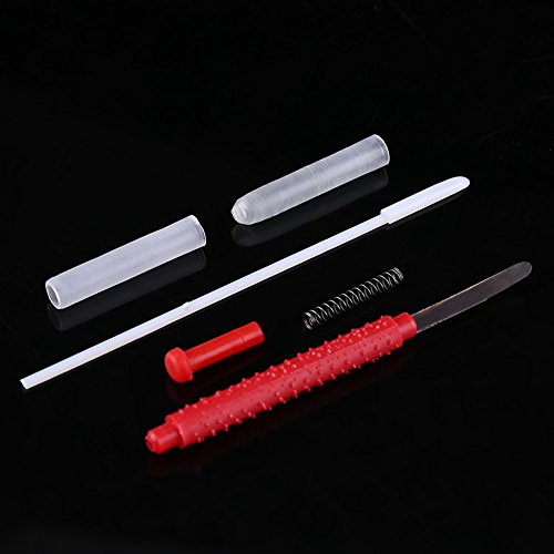 Pilipane 10pcs Chinese Beekeeping Grafting Tools, Flexible Plastic Beekeeping Grafting Tools, Plastic Grafting Tools for Queen Rearing and Larvae Transfer