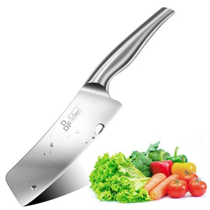 DDF iohEF Nakiri Kitchen Knife, Chef's Knife In Japanese Stainless Steel Professional Cooking Knives, Non-slip Ultra Sharp Knife with Ergonomic Handle - color: Nakiri Knife