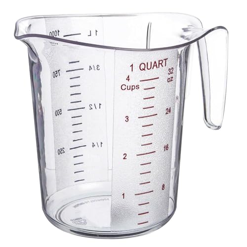 1-Quart Plastic Measuring Cup - size: 1 Quart
