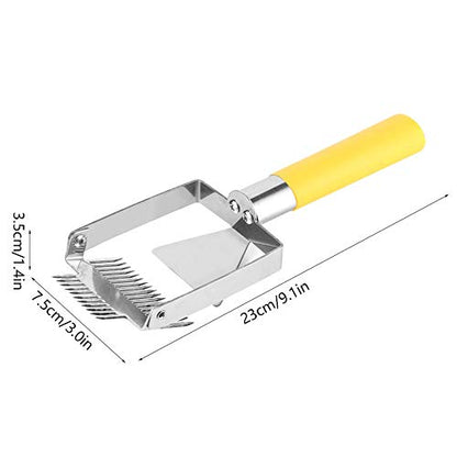 Stainless Steel Beehive Knife Scraper, Honey Uncapping Scraper, Honeycombs Honey Fork for Beekeeping Equipment