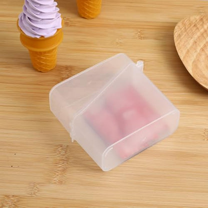 Cheese Box for Fridge Storage with Lid Airtight Slice Cheese Container for Refrigerator Food Preservation and Organization