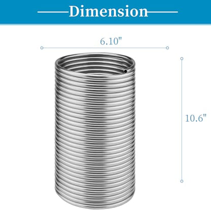 Vigorous Wort Chiller, 5/16" x 50 Ft Food Grade 304 Stainless Steel Coil, Water Chiller for Ice Bath Beer Brewing Tubing Coil, Stainless Steel Immersion Chiller - size: 5/16" x 50 Ft Wort Chiller