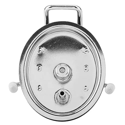 Carbonation Cap, Cornelius Style Keg Lid, Stainless Steel, with Built-in 0.5 Micron Diffusion Stone, Lock Post, for Homebrew Beer Kegs, Includes 2ft Beer Line