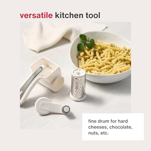 Zyliss Classic Rotary Cheese Grater - NSF Restaurant Certified