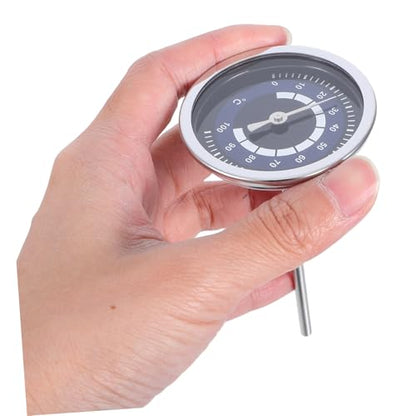 PRETYZOOM Stainless Steel Kettle Temperature Gauge Accurate Dial Thermometer for Water Heating User Friendly Design for Tea Brewing Fits Stainless Steel Models