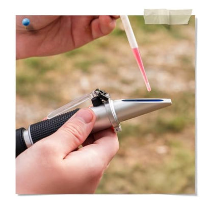 Fermentaholics Refractometer - Fermentation Specific Gravity and Brix Refractometer