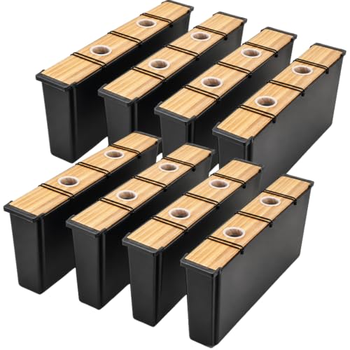 8-Pack of 6.5L Bee Feeders for Hives，Bee Hive Feeder for Beekeeping，Bee Feeders for Inside Hives， Beehive Frame for Feeding Deep Frame Beehives，Beekeeping Bee Feeding Tools，Beekeeping Supplies - color: WOOD, size: 8 Pack 6.5L