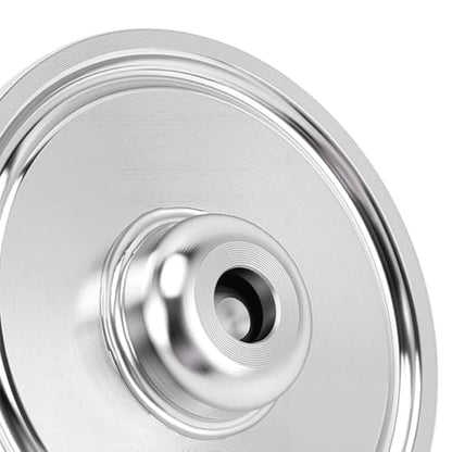 Stainless Steel Pull Ring Pressure Relief Valve PRV with 1.5 Inch Clamp End Cap for Homebrew Fermentation Carbonation