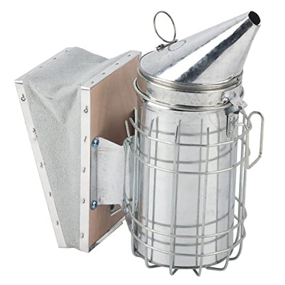 Bee Smoker Iron Board for Beekeeping Equipment – Cast Iron Beehive Smoker Stand with Heat- Base, Fit for Standard Bee Smokers