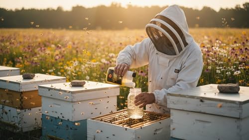 Brood Booster & Feeding Stimulant – 16 oz – Natural Honey Bee Supplement – Boosts Colony Growth – Prevents Syrup Fermentation – Aids Comb Building – Great for Nucs & Swarms - size: 16 Ounce