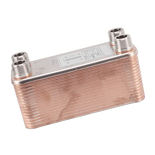 Brazed Plate Heat Exchanger Stainless Steel 304 Copper Brazed Wort Chiller for Beer Brewing Water Cooling