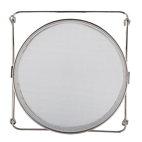 Stainless Steel Honey Strainer Double Sieve, Honey Harvesting Beekeeping Starter Tool Kit with Adjustable Arms