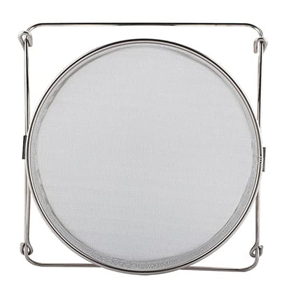 Stainless Steel Honey Strainer Double Sieve, Honey Harvesting Beekeeping Starter Tool Kit with Adjustable Arms