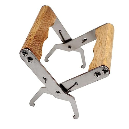 1Pc Stainless Steel Beehive Frame Grip Tool Easy to Use Honeycomb Spleen Lifter Clip for Beekeeping Essential Hive Frame Holder for Inspecting and Moving Bee