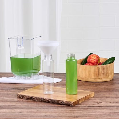Restaurantware-Met Lux 8-ounce Plastic Funnel, 1 Plastic Funnel - Precise Spout, White Pouring Tool, Wide Spout, For Transferring Ingredients - size: 8 oz, style: Funnel