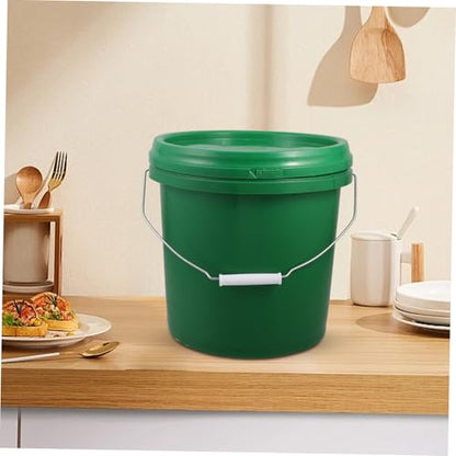 SHOWERORO 10l Wine Making Fermenter Bucket Home Brew Fermenting Pail with Airtight Lid and Handle