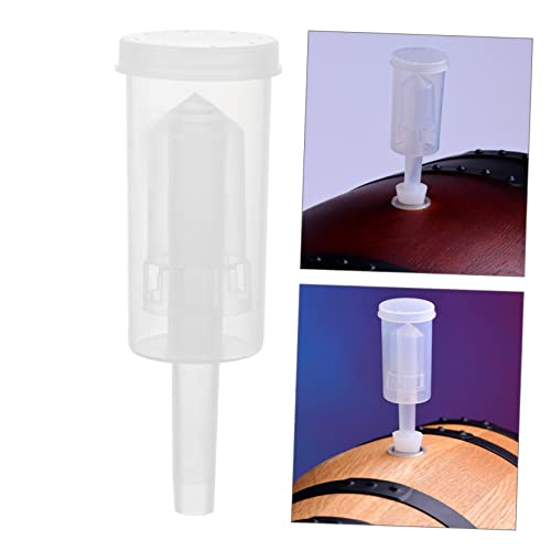 SOLUSTRE 2pcs 3-Piece One-Way Valve Check Valve Set for Brewing Plastic Check Suitable for Wine and Beer Fermentation