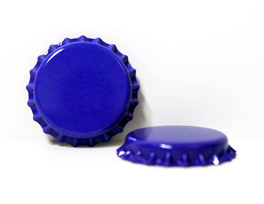 North Mountain Supply Beer Bottle Crown Caps - Blue - Oxygen Barrier - 10,000 Count
