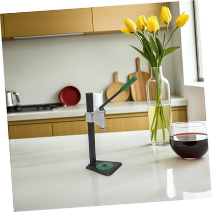 Abaodam Manual Storage Bottles for Capper Beer with Glass Adjustable Height 7.8"-18.3", Iron Construction, Easy and Effortless Sealing Mechanism for Small Batch Brewing