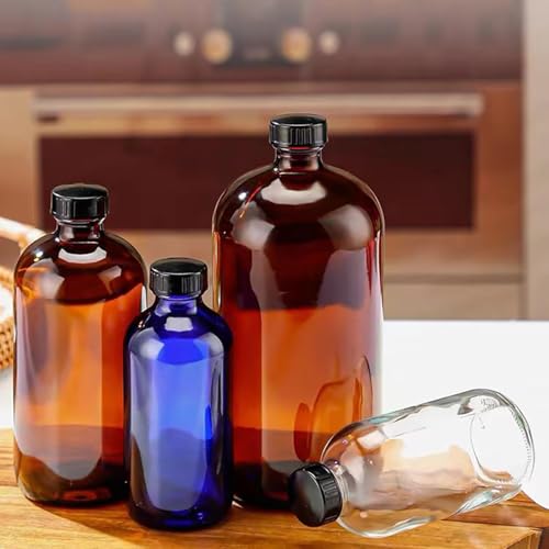 12pcs Phenolic Resin Cover 24mm Black Poly Seal Screw Caps, Plastic Lids Amber Boston Round Glass Beer Bottles Poly Cone Cap, Brewing Wine Jug Cap for Daily Chemicals, Food, Cosmetics Bottles - color: Black,24mm