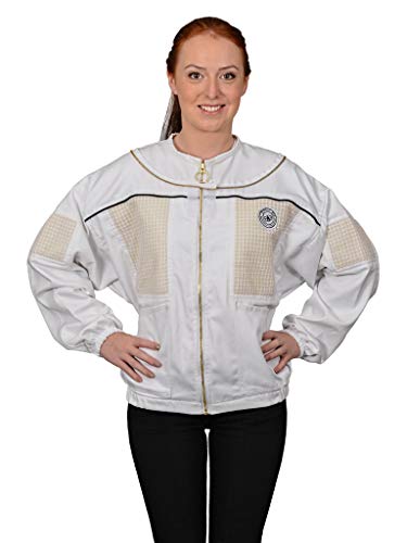 Humble Bee 331 Ventilated Beekeeping Jacket with Fencing Veil - size: Small