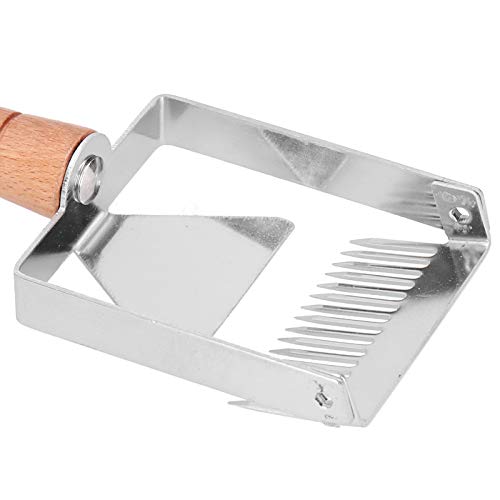 Scraper Stainless Steel, Honey Fork Scraper Shovel Stainless Steel Bee Hive Nest Uncapping Beekeeping Tool