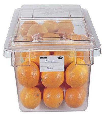 Cambro 23SLINB250 Food Rotation Labels Dissolvable 2"Wx3"D Blank Labels Case of 1