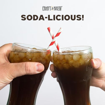 Craft A Brew - Craft Cola Kit - Easy for Beginners - At Home Soda Making Kit - Make Your Own Craft Cola - Includes Ingredients & Reusable Equipment - Starter Home Brewing - Makes 4 Liters - style: Cola Kit