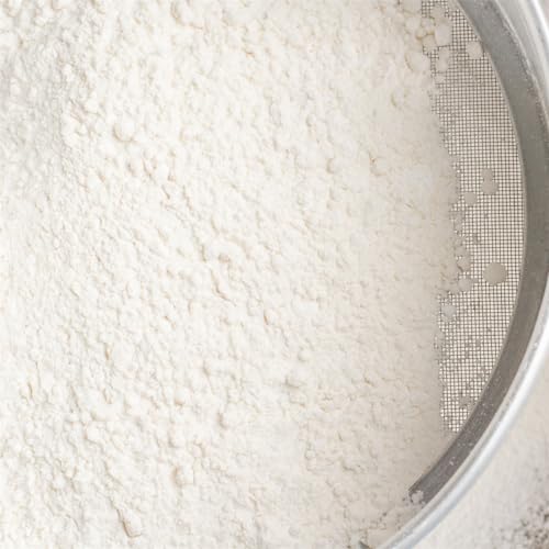 Flour Sifter Stainless Steel Fine Mesh Strainers 11.8 Inch 60 Mesh Round Flour Sieve for Baking Cake Bread