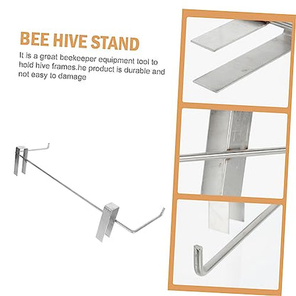 YARNOW 2pcs Honey Bee Hive Frame Holder Beehive Rack Beekeeping Stand Storage Shelf Beehive Hanger