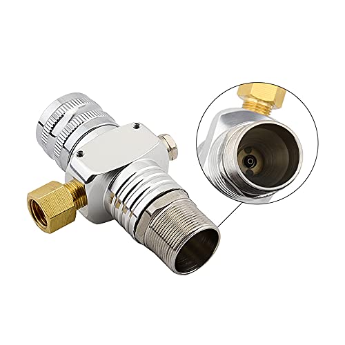 Nitrogen Keg 0-30 PSI Mini Gas Regulator Charger for Homebrew Beer Kegging Soda Coffee Making Tool