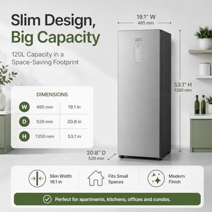 Pulmuone Kimchi Refrigerator for Kimchi Storage, Fermentation, Freezer, Fridge, & Alcohol