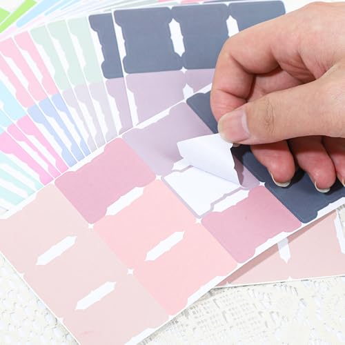 120pcs/5 Sheets Daily Planner Stickers - 60-Count Monthly Labels for Planners Adhesive Labels, Writable Calendar Planners, Divider Index Office（5 Styles） - color: 120pcs/5 Sheets- Daily Planner Stickers