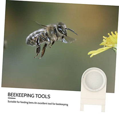2pcs Beehive Water Dispenser with Design Durable Bee Feeder for Beekeeping Easy Observation of Water Level for Entrance Internal Feeding