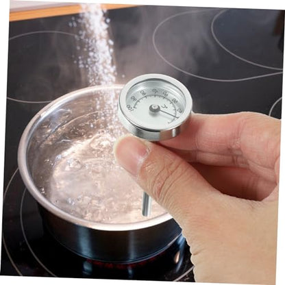 Electric Kettle Thermometer Precision Cooking Temperature Gauge for Home Use Stainless Steel Design Portable and Lightweight Kitchen Gadget for Tea and Brewing
