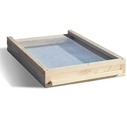 Amish Made in USA Complete Langstroth Bee Hive Includes Frames and Foundations (2 Deep, 1 Medium)