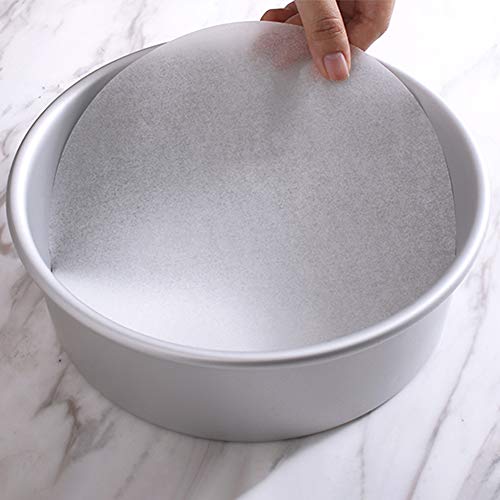 Parchment Paper Rounds, Set of 200, Non Stick 8 Inch Baking Parchment Circles/Baking Paper Rounds for Cake Pan, Springform Pan, Tortilla Press and so on(4.5/5.5/6/7/9/10/12inch Available) - size: 8inch