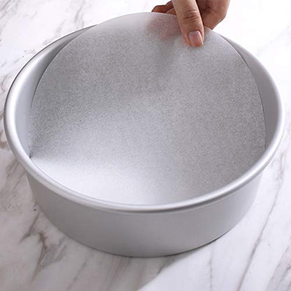 Parchment Paper Rounds, Set of 200, Non Stick 8 Inch Baking Parchment Circles/Baking Paper Rounds for Cake Pan, Springform Pan, Tortilla Press and so on(4.5/5.5/6/7/9/10/12inch Available) - size: 8inch