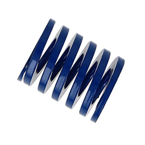 Heyiarbeit 20mm OD 10mm ID 25mm Long Spring Steel Spiral Stamping Light Load Compression Mould Die Spring for 3D Printer Blue 2Pcs - color: Blue, size: TL-20-10-25