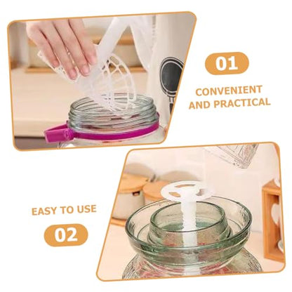 Cabilock 2Pcs Fermentation Jar Weight Tool Reusable Pickle Presser for Easy Vegetable Compression for Pickling Fermentation Multi Functional Kitchen Gadget