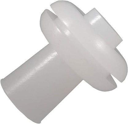 Fermentation Grommets Pack of 12. Food Grade BPA-Free White Silicone Rubber Complete with 12 Stoppers. Best for Airlocks, Fermenting in Jars and Buckets. 3/8" Center for 1/2" Hole
