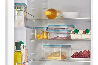 Mepal Nordic Sage Cheese Storage Container - Airtight Fridge Box with Lid - 2000 ml - Rectangular Lidded Box - Modern, Minimalist Style - Ideal for Cheese Organization - size: Käsebox