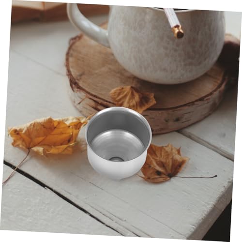 6Pcs Food Grade Stainless Steel Wide Mouth Funnels for Filling Bottles Small Liquid Transfer Funnels Resistant Scratching Lightweight Kitchen Accessories for Oil Wine Soy Sauce