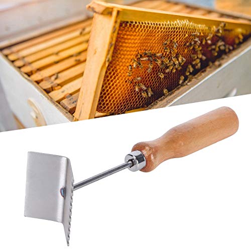 TOPINCN Beekeeping Shovel Stainless Steel Material for Quickly Scraping Propolis Off of The Frames in Your Hives Excluder Tool