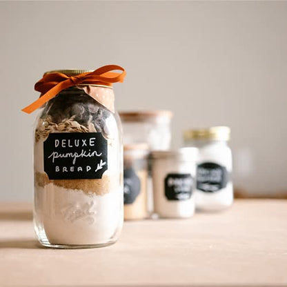 96 Chalkboard Labels for Storage Bins, Chalkboard Stickers with Chalk Maker, Chalk Labels for Kitchen Containers Organizing, Removable Black Food Pantry Jar Label Stickers for Glass Bottles - style: Assorted Shapes - 96pcs